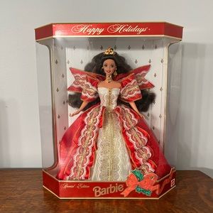 1997 10th Anniversary Happy Holidays Barbie NRFB